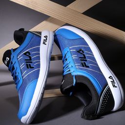 FILA Men PARKER Mesh Lace-Up Running Shoes-picture-17