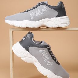 FILA Men Mesh Running Lace-Ups Shoes-37