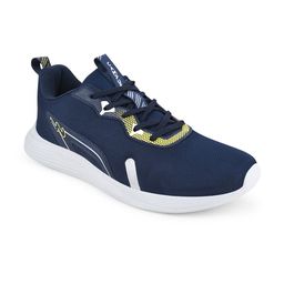 Campus Men Blue Mesh Running Shoes-image-11