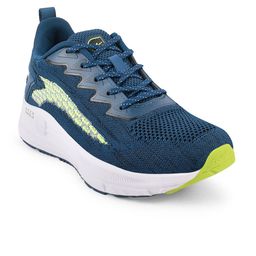 Campus Men Blue Mesh Running Shoes-image-16