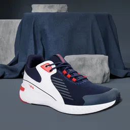 Campus Men Navy Blue Mesh Road Running Shoes-picture-57