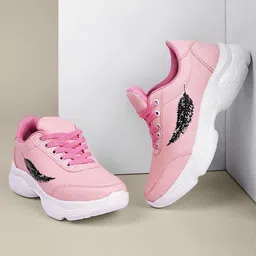 AMICO Women Printed Contrast Sole Sneakers-32