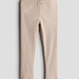 H&M Ribbed Cotton Leggings-34