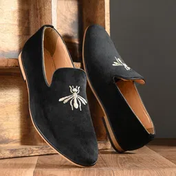 INVICTUS Men Embroidered Comfort Fit Formal Loafers-picture-20