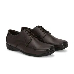 Azzaro Black Men Textured Lace-Ups Formal Derbys-image-83