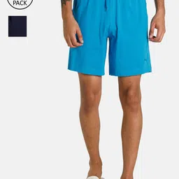 Puma Men Pack Of 2 Solid Cotton Shorts-image-9