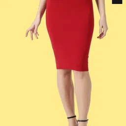 Popwings Pack Of 2 Knee-Length Pencil Skirts-picture-52