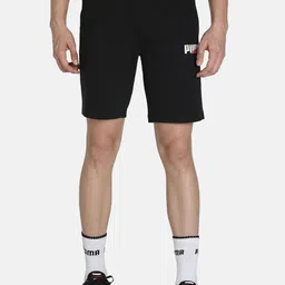 Puma Men Wavy Graphic Logo Cotton Shorts-picture-46