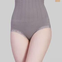 PLUMBURY Women Pack Of 3 Seamless Post Pregnancy Tummy Control Panties-picture-15