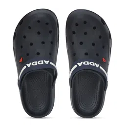 Adda Men Brand Logo Slip-On Clogs-image-7