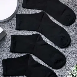 Brauch Men Pack Of 4 Cotton Above Ankle Length Socks-43