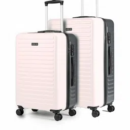 Assembly Set Of 2 Textured Hard Medium-Sized Large-Sized Trolley Bags 60L 85L-62