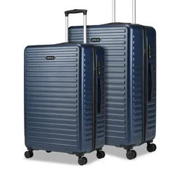 Assembly Set Of 2 Textured Hard Medium-Sized Large-Sized Trolley Bags 60L 85L-59
