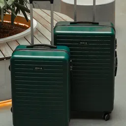 Assembly Set Of 2 Textured Hard Medium-Sized Large-Sized Trolley Bags 60L 85L-54