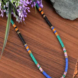 UNIVERSITY TRENDZ Gold-Plated Beaded Necklace-3