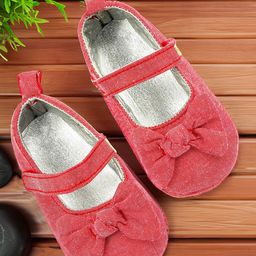 Baby Moo Kids-Girls Cotton Bow Booties-image-71