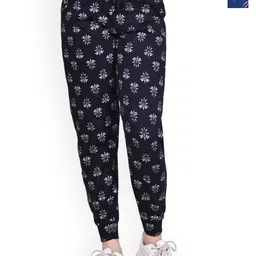BAESD Girls Printed Pack Of 2 Cotton Joggers-image-25