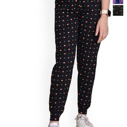 BAESD Girls Pack Of 3 Cotton Joggers-picture-16