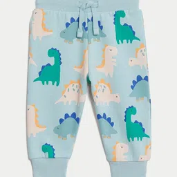 Marks & Spencer Boys Graphic Printed Cotton Joggers-image-36