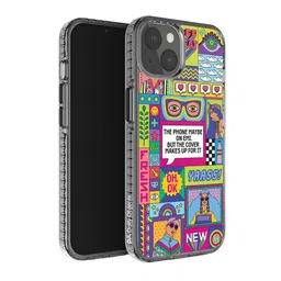 DailyObjects Phone On EMI Stride 2.0 iPhone 14 Plus Phone Back Case image 1