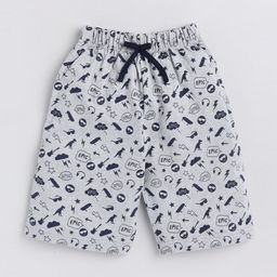 Toonyport Boys Grey Printed Outdoor Shorts-image-67