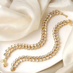 TEEJH Gold-Plated Anklets-47