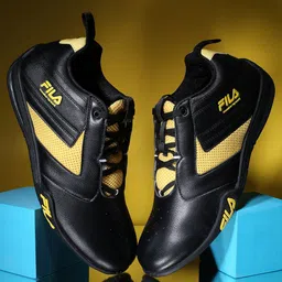 FILA Men Colourblocked Albon Plus Sneakers-image-17