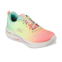 Skechers Women White Mesh Walking Non-Marking Shoes-image-66