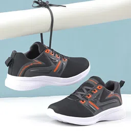 The Roadster Lifestyle Co. Men Grey Textured Lace-Up Running Shoes-15