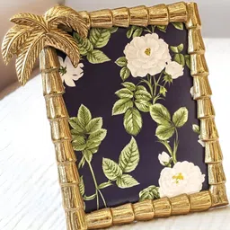 BEHOMA Gold-Toned 1 Pieces Metal Table Photo Frames-14