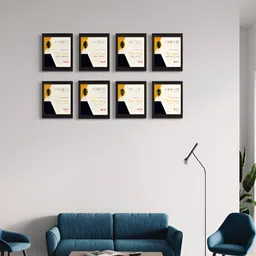 Stuthi Arts Black 10 Pieces Wooden Wall Photo Frames-picture-14