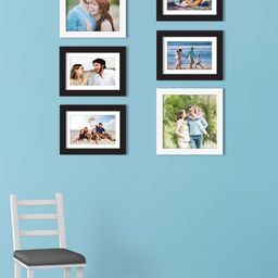 Art Street Set of 6 Black & White Individual Photo Frames-4