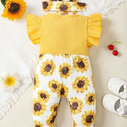 StyleCast x Revolte Girls Printed Cotton Rompers-image-73