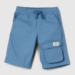 max Boys Mid Rise Regular Fit Cotton Cargo Shorts-image-20