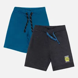 Bodycare Kids Infant Boys Pack Of 2 Mid-Rise Cotton Shorts-picture-57