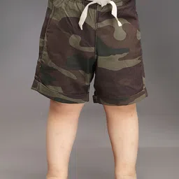 Biglilpeople Boys Camouflage Printed Cotton Shorts-33