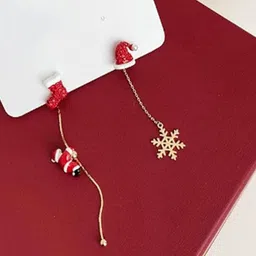 EL REGALO Christmas Theme Contemporary Drop Earrings-53