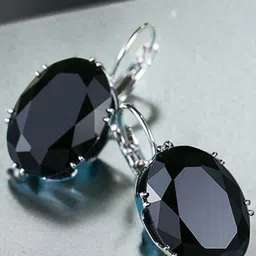 OOMPH Oval Hoop Earrings-20