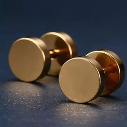 KRYSTALZ Gold-Plated Classic Studs Earrings-image-63