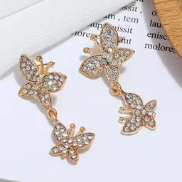 Pinapes Set Of 2 Geometric Drop Earrings-14