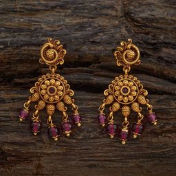 Kushal's Fashion Jewellery Geometric Drop Earrings-25