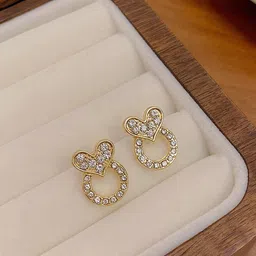 Krelin Gold-Plated Stud Earrings-image-65