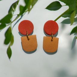 AccessHer Geometric Drop Earrings-image-60