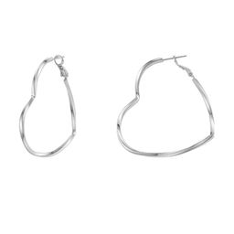 EL REGALO Geometric Hoop Earrings-image-90
