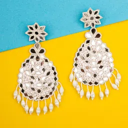 Crunchy Fashion Teardrop Shaped Drop Earrings-47