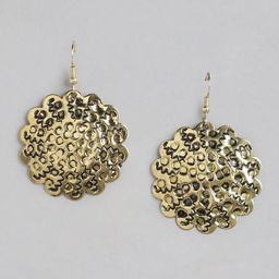 RICHEERA Gold-Plated Floral Drop Earrings-67