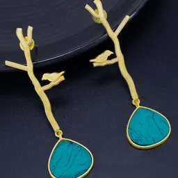 PRIVIU Contemporary Drop Earrings-36