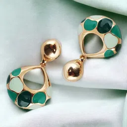 LUCKY JEWELLERY Contemporary Drop Earrings-image-99