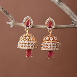 Voylla Contemporary Drop Earrings-image-38