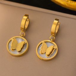 VIEN Gold-Toned Contemporary Drop Earrings-54